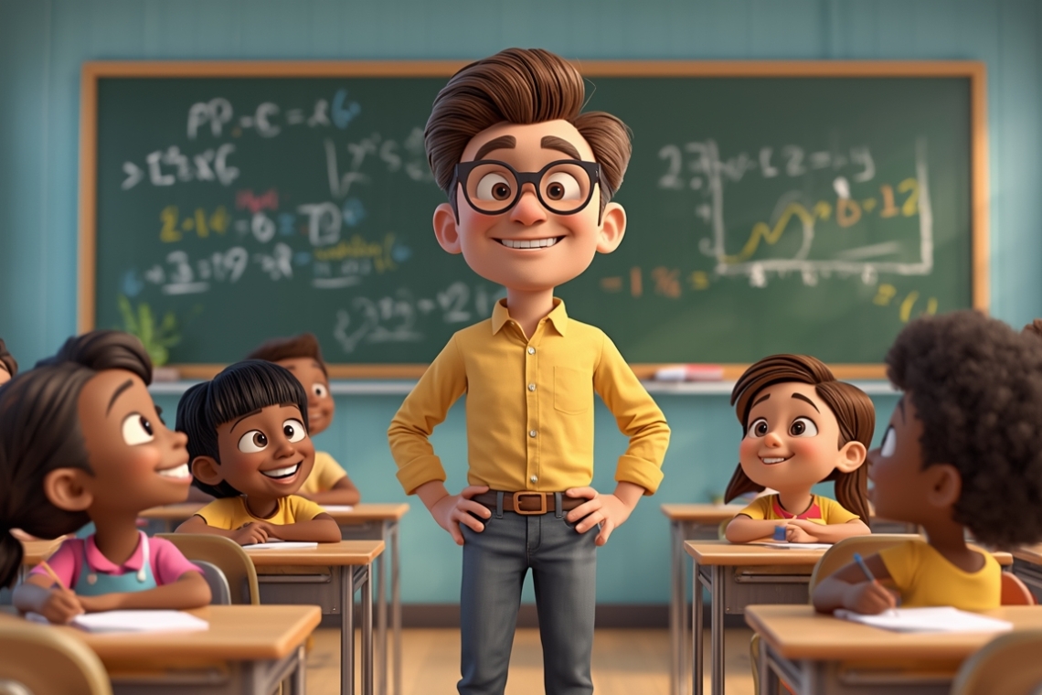 Ο Δάσκαλος  κύριος Νίκος: «Η τάξη με χρώματα και φαντασία»