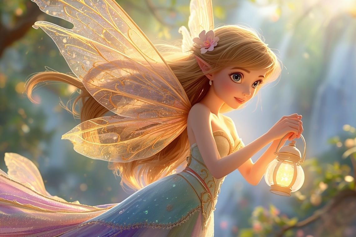 Νεράιδα Γλαύκη: To παιδί και το κερί