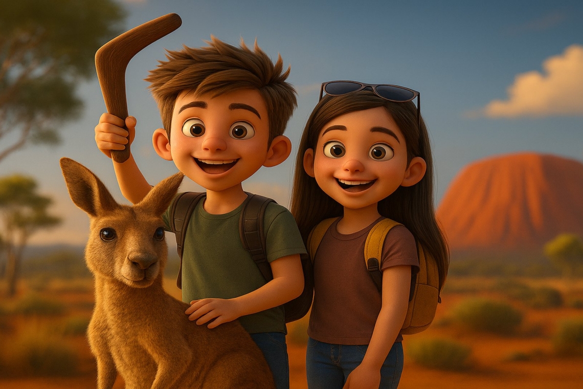 Ο Τζακ και η Τζίνη στην Αυστραλία 