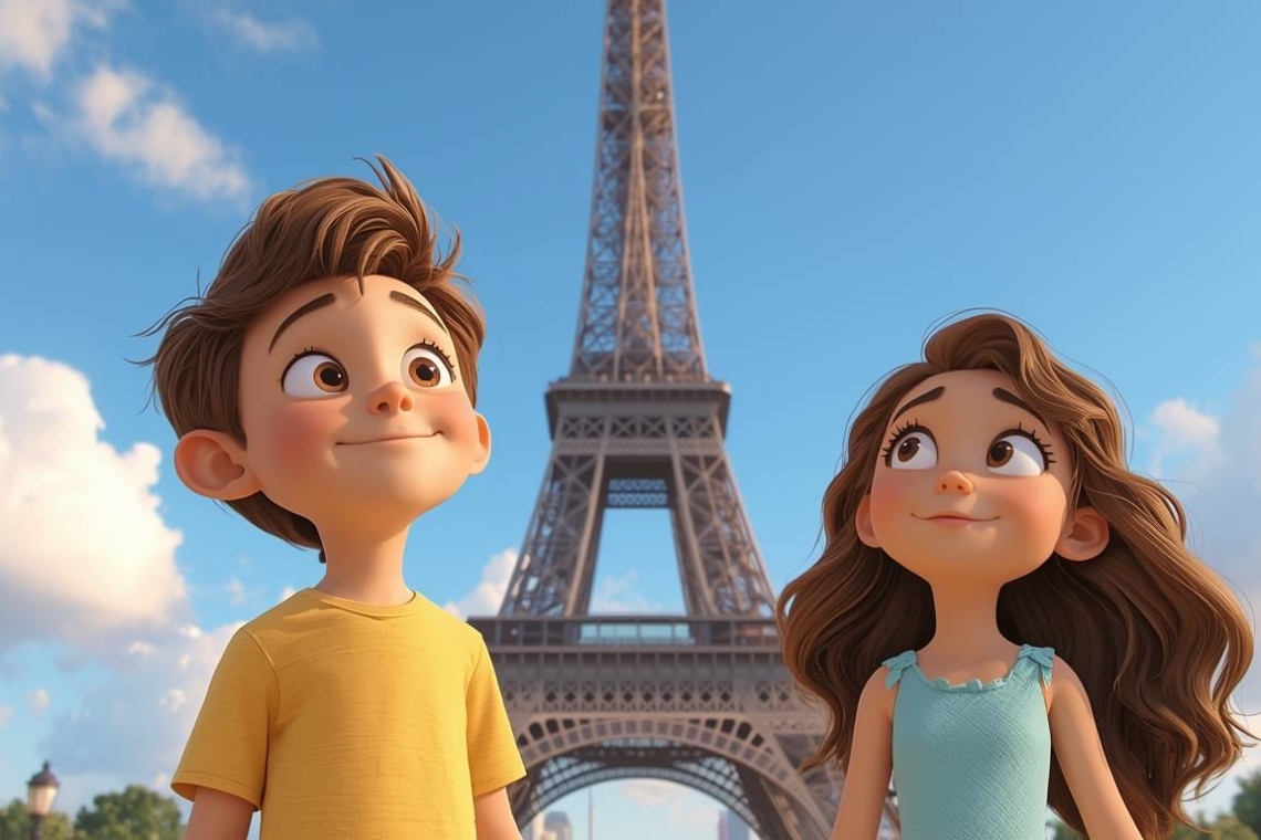 Ο Τζακ και η Τζίνη στον Πύργο του Άιφελ