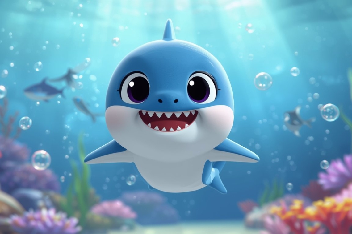 Ο Μπέμπης Shark και η πρώτη του βόλτα