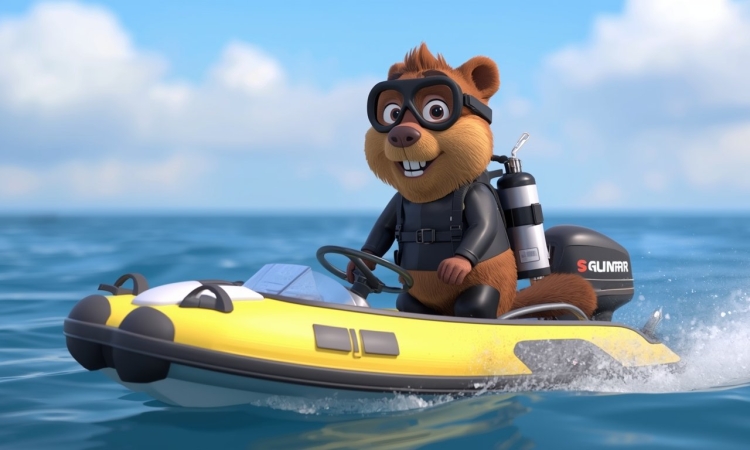 Ο κάστορας δύτης και ο θυσαυρός της φιλίας 