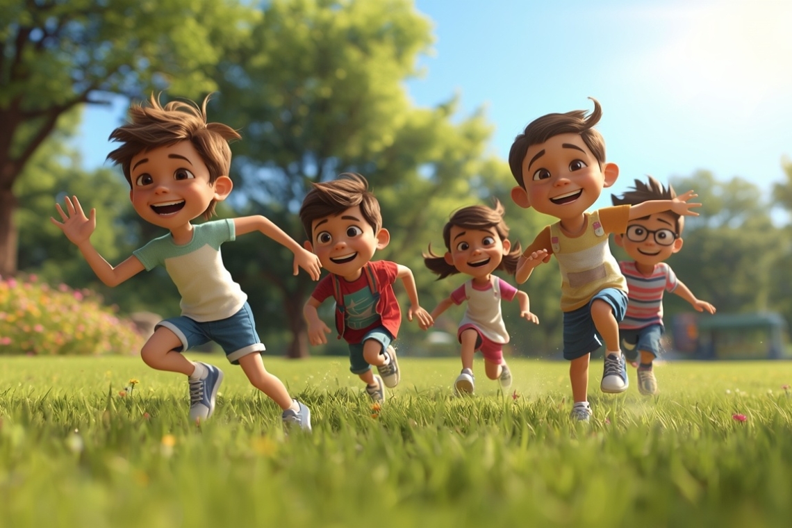 Το κυνηγητό στην παιδική χαρά 