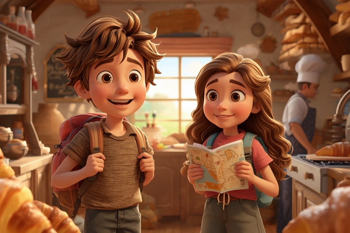 Ο Τζακ και η Τζίνη στο εργαστήρι κρουασάν 