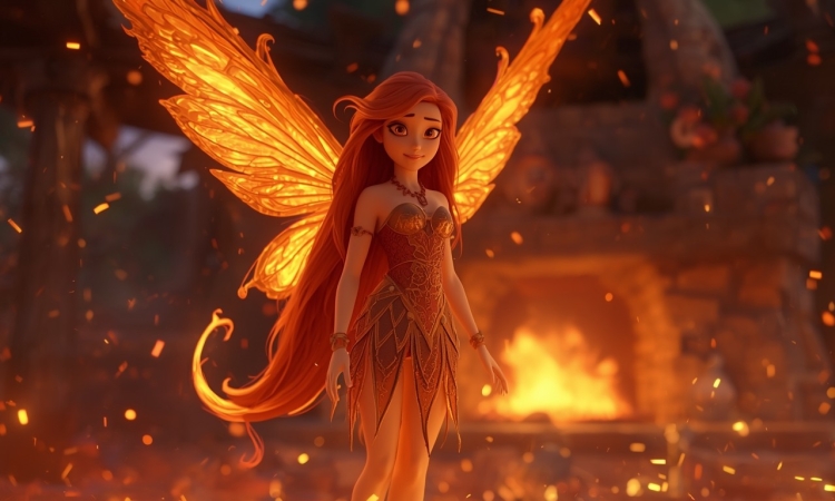 Νεράιδα Εστία και η φλόγα της καρδιάς 