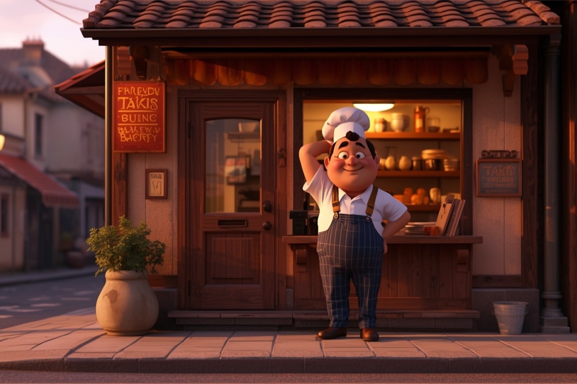 Τάκης ο φούρναρης και το μαγικό αλεύρι 