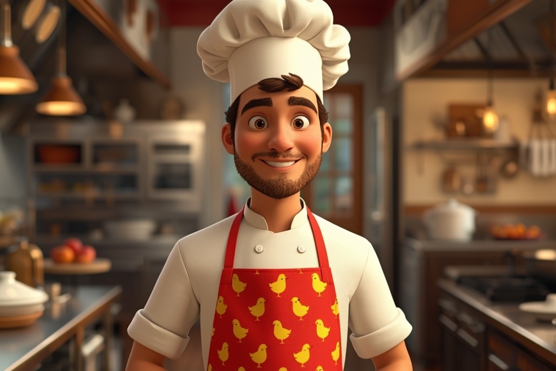 Ζωγραφίζω τον Λάκη τον μάγειρα