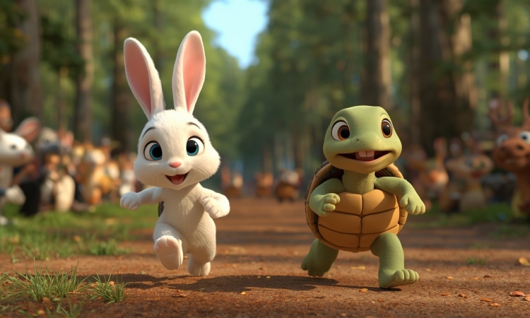 Ο Ρίκο και η Μπέτυ στον αγώνα του δάσους 