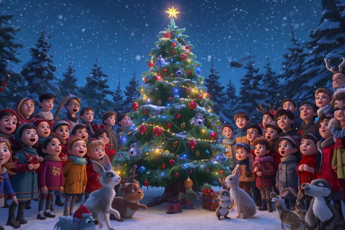 Το μαγικό έλατο που τραγουδούσε 