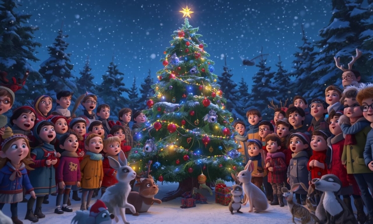 Το μαγικό έλατο που τραγουδούσε 