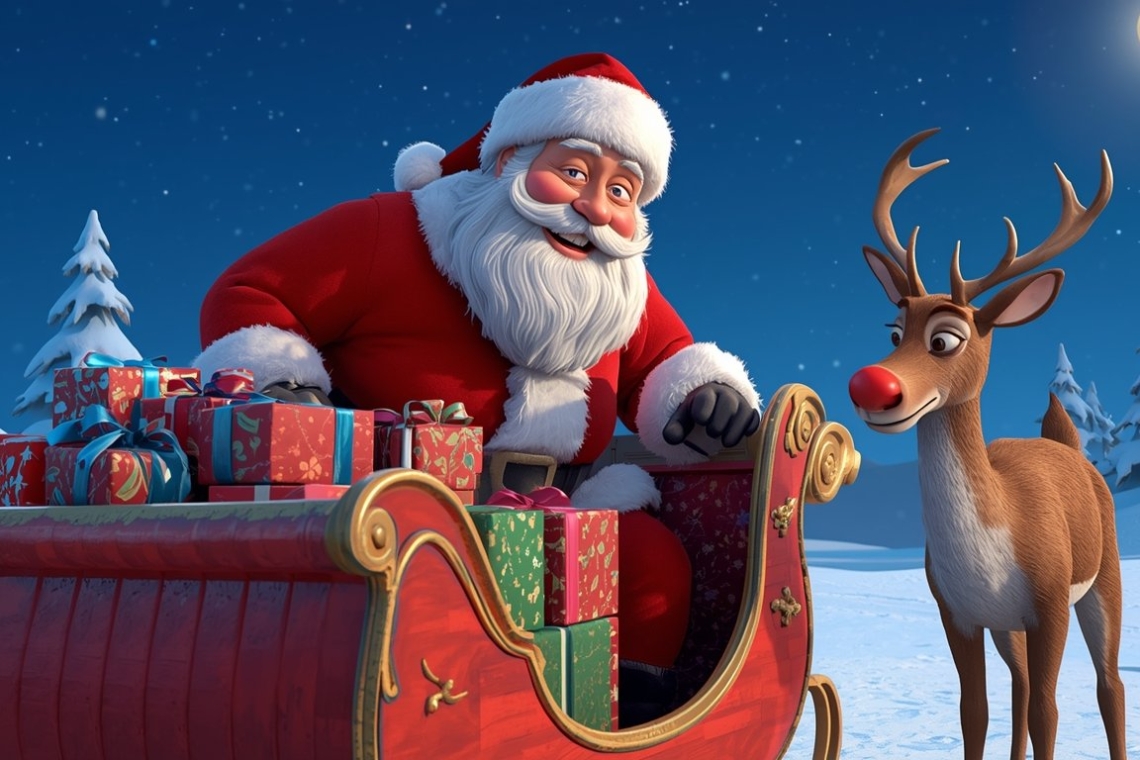 Ο Άη Βασίλης ετοιμάζεται για το μεγάλο ταξίδι