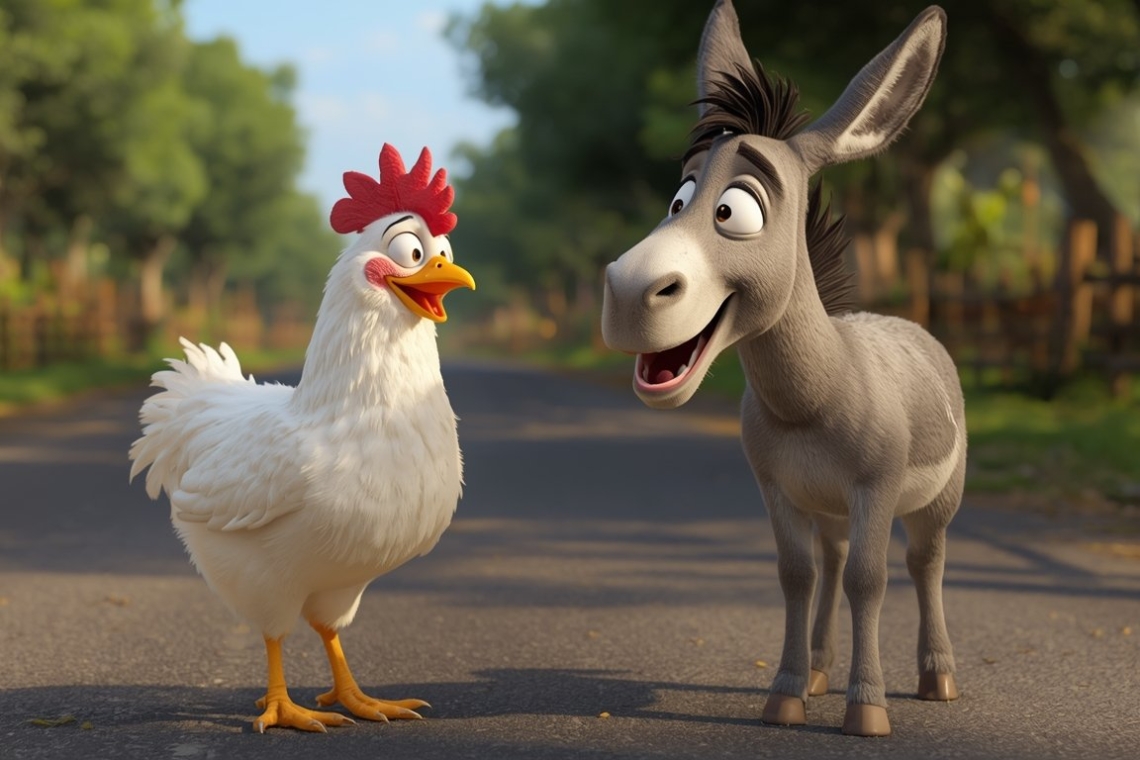 Η κοτούλα η καλή και το μυστικο της χαράς