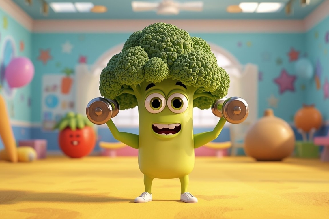 Ζωγραφίζω τον κύριο Μπρόκολο 