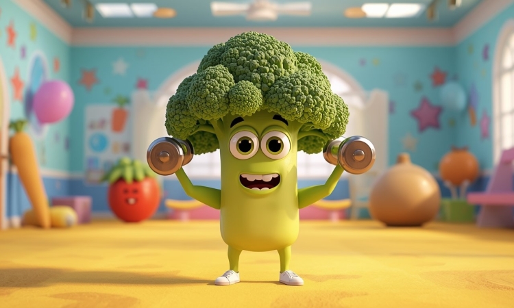 Ο κύριος Μπρόκολος και η πράσινη δύναμη