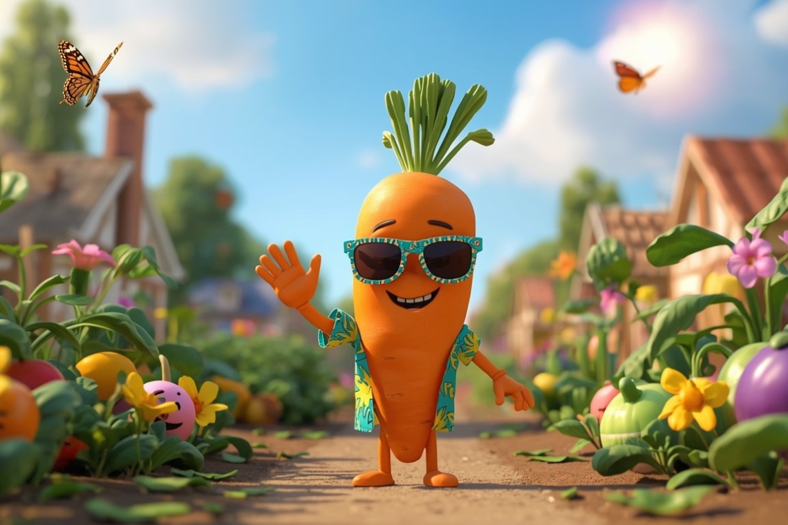 Ο κύριος καρότος και ο λαχανόκηπος 