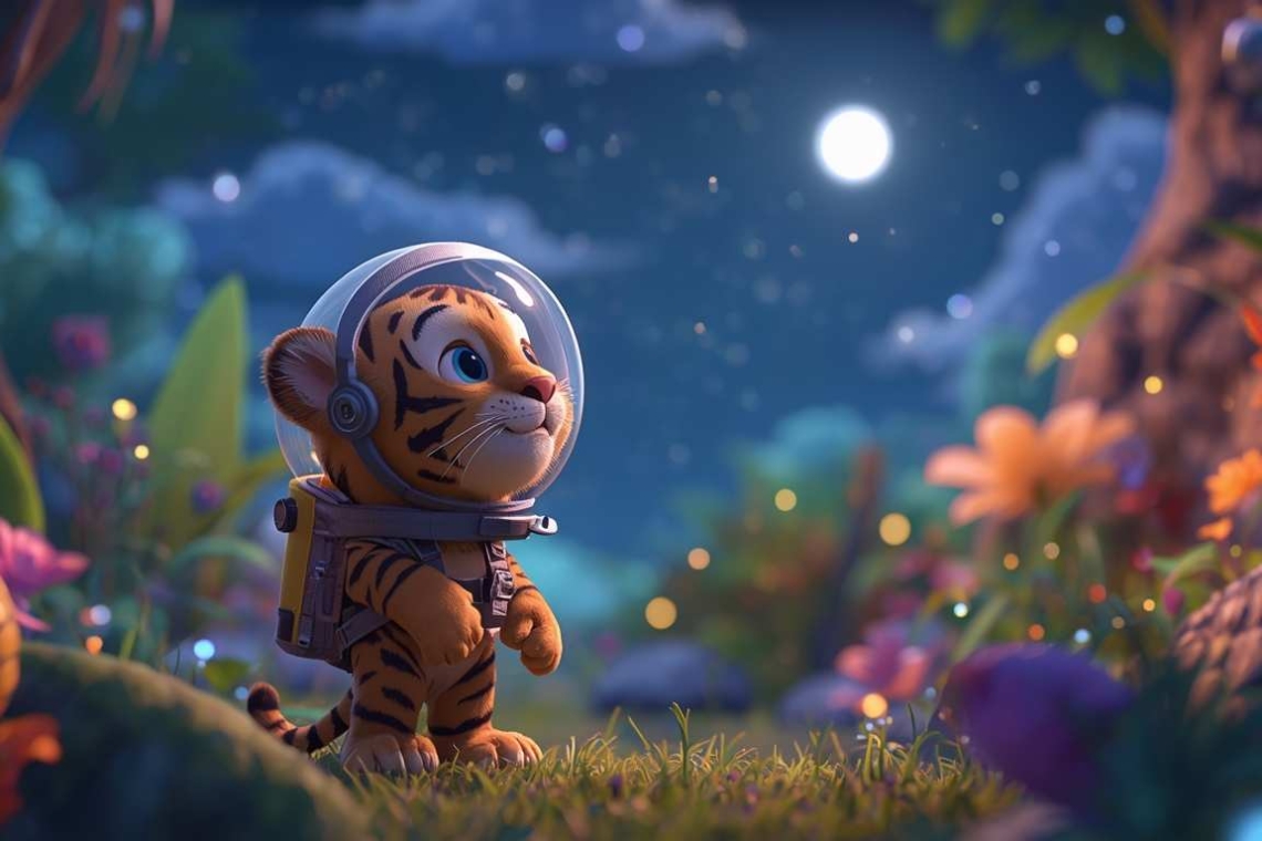 Ο μικρός τίγρης Τίτο που ήθελε να γίνει αστροναύτης 