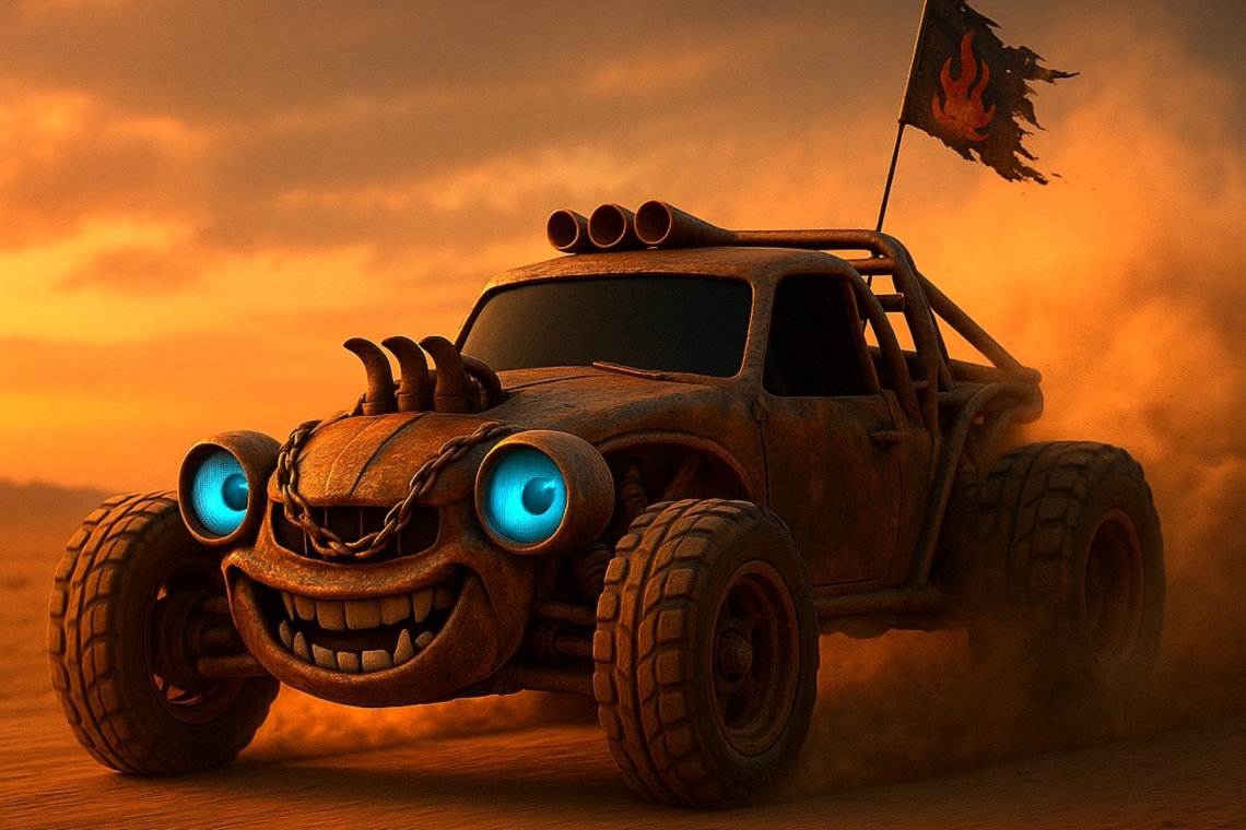 Ο Μάγκας το buggy και το μονοπάτι της σκόνης 