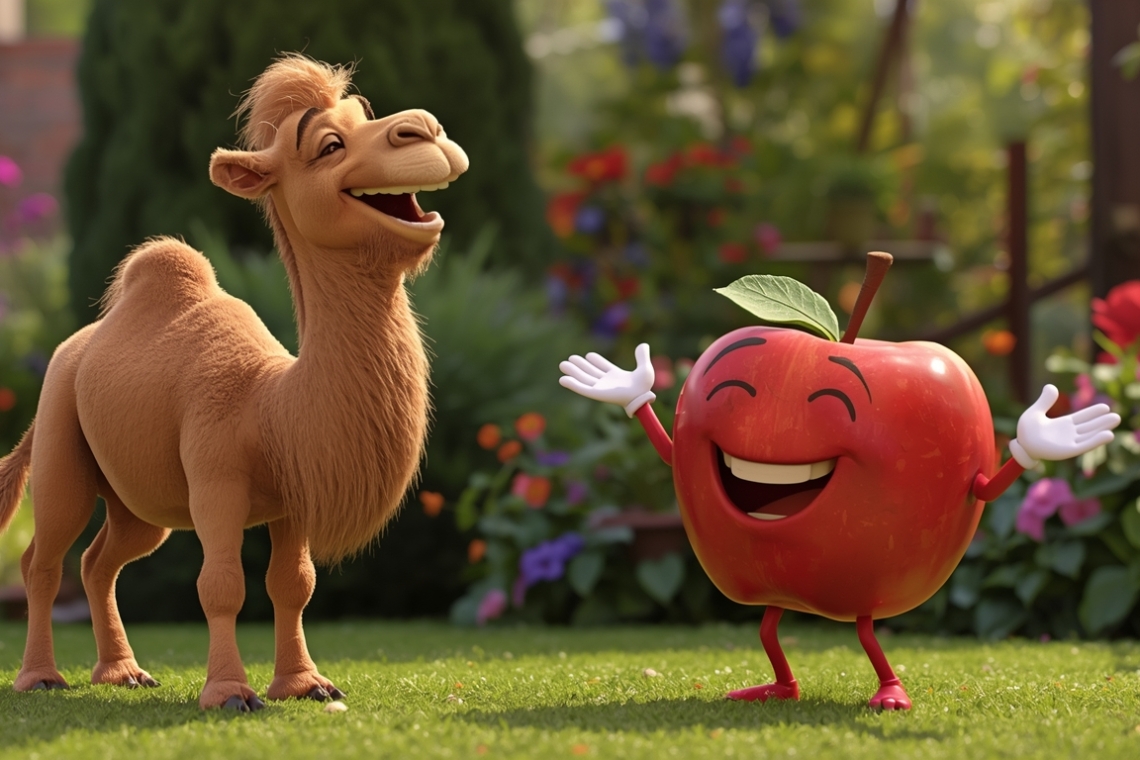 Τα μήλα και η καμήλα που έμαθε να χορεύει 