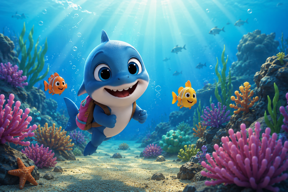 Ο Μπέμπης Shark και το μεγάλο θαλάσσιο ρεύμα