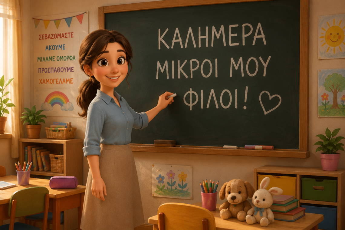 Η δασκάλα Ευγενία και το μάθημα της ανακάλυψης