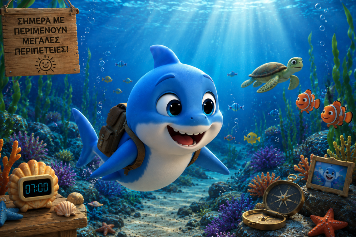 Ο Μπέμπης Shark και ο φάρος του βυθού