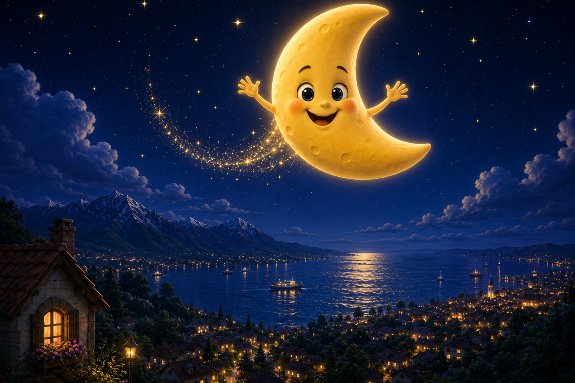Το Φεγγαράκι και το εργαστήριο των ασημένιων νυχτών